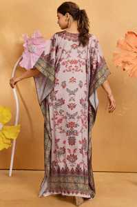 Hot Sale Designer Turkish Style <b>Kaftan</b> Kurta Women Polyester Handmade Batwing Sleeves Regular Fit Flared Hem Short Autumn/Spring - Product Image 5