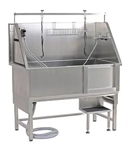 Aeolus Dog Grooming Tubs Bath for Sale High Quality Vet Cleaning Equipment Stainless Steel Pet Beauty Bath Tub for Dogs And Cats