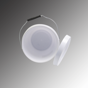 1L PP Plastic Paint Can Paint <b>Bucket</b> Paint Container <b>with</b> <b>Lid</b> OEM IML Printing - Product Image 4