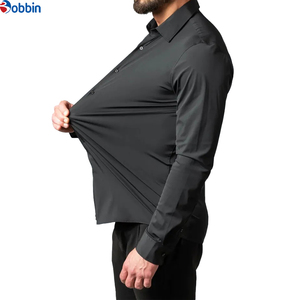 Camisas de Vestir Formales para Hombre, Diseño Superior, Personalizadas, Profesionales, de Algodón, Sólidas, Manga Larga, Tallas Grandes, Transpirables, Antiencogimiento, Tejidas - Product Image 5