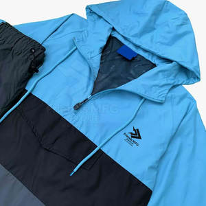 Breathable Eco-Friendly Winter Training Windbreaker Suit Lightweight <b>Jacket</b> and Pants Set for Outdoor <b>Workout</b> - Product Image 3