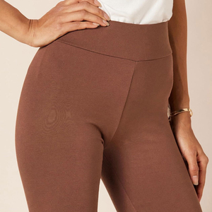 Leggings Deportivos para Mujer, Diseño OEM de Última Moda, Precio al por Mayor, Fabricación en Fábrica, Patrón Sólido, Leggings de Yoga de Alta Calidad - Product Image 4