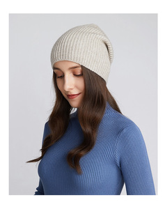 Gorro de Punto de Color Sólido, Gorro de Invierno de Estilo Casual para Mujer, Verde Azul, Talla Adulto - Product Image 4