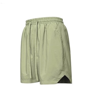 Men's Solid Color Drawstring Bermuda <b>Shorts</b> Quick Dry Casual Sport Wear Lightweight <b>Polyester</b> <b>Short</b> Pants for Summer Streetwear - Product Image 6