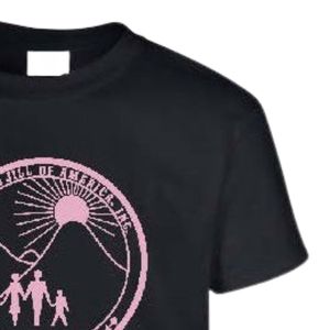 T-shirt noir à manches courtes et col rond pour adolescents avec motif graphique rose, idéal pour l'école, le quotidien et le streetwear, vêtement confortable - Product Image 5