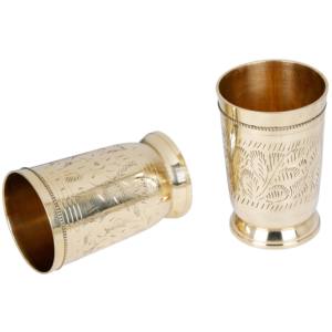 Article en laiton et verre de créateur fait main Décoration intérieure Fabriqué en Inde Travail artisanal artisanal - Product Image 2