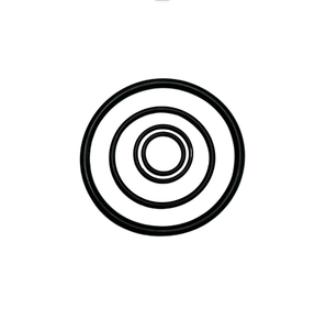 REDECO Factory Direct Molded Silicone Rubber Gasket Custom Industrial Sealing <b>Ring</b> High Temperature Resistant OEM ODM Black - Product Image 1