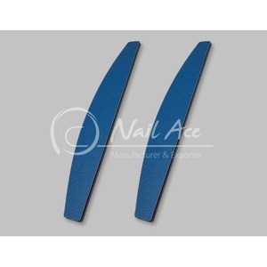 Lima de Uñas Coreana Premium Lavable, Grano 100/150, Forma Media Luna, Logotipo Personalizado OEM para Venta al por Mayor en Salones de Belleza - Product Image 3