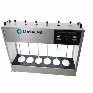 Aparato de Agitación MAYALAB con Pantalla LED, Agitador de 6 Posiciones, Mezcla Simultánea |   Tratamiento de Aguas Residuales de Alta Precisión al 1% |   IP56 - Product Image 6