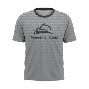 เสื้อยืดฮิปฮอปผู้ชายสั่งทำพิเศษ ผ้าฟลีซโพลีเอสเตอร์ 100% ทรงปกติ ย้อมสีแบบ Garment Dyed เป็นมิตรต่อสิ่งแวดล้อม รับผลิตเสื้อยืดพร้อมโลโก้ตามสั่ง ผู้ผลิต OEM/ODM สไตล์สตรีท - Product Image 1