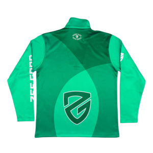 Veste coupe-vent à capuche pour homme, style streetwear personnalisé, en nylon à carreaux, avec fermeture éclair quart de tour et épaules tombantes - Product Image 2