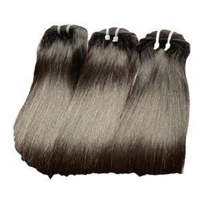 Tissage en lot brésilien naturel Remy lisse, couleur naturelle, cuticule alignée, Extensions - Product Image 3