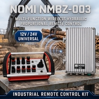 NOMI NMBZ-003 Telecomando Idraulico Proporzionale Wireless per Caricatore di Tronchi, per Retrofit Intelligente