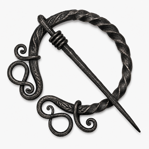 Collar de Hierro Forjado a Mano Estilo Vikingo con Cruz de Troll Medieval, Amuleto Forjado Duradero con Diseño Medieval Tradicional - Product Image 1
