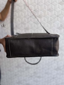 Bolso de Mano de Piel de Vaca Auténtica para Mujer, Bolso de Cuero Elegante para Tallar el Pelo, Bolsos de Mano para Multiusos, Novedad - Product Image 4