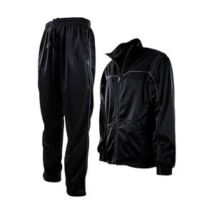 <b>Tracksuit</b> Custom Polyester/Cotton Zip Breathable Hoodie Set Winter <b>Pink</b> Windbreaker Men Women Tennis Running Training Jogger Set - Product Image 2
