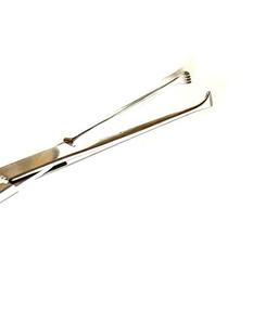 คีมจับเนื้อเยื่อคุณภาพสูง Allis คีมจับแบบปากแคบ ไม่ทำให้เกิดการบาดเจ็บ ผลิตจากสแตนเลส คีมผ่าตัด เครื่องมือแพทย์ - Product Image 3