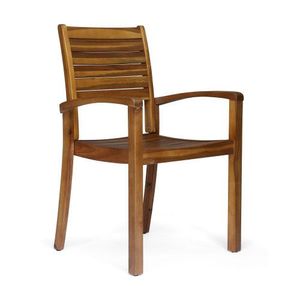 Outdoor <b>Dining</b> <b>Chair</b> in <b>Teak</b> 63223.00 KD Model for Patio Furniture - Product Image 3
