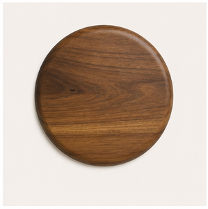 Luxury Round Acacia Wood Charger <b>Plates</b> for Wedding Table <b>Decoration</b> Handcrafted Eco-Friendly Sustainable Wooden Serving <b>Plate</b> - Product Image 3