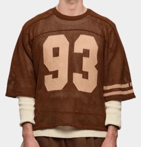 Camiseta deportiva de malla de béisbol extragrande personalizada para hombre, camiseta de fútbol de secado rápido con diseño de estampado completo, ropa de fútbol - Product Image 6