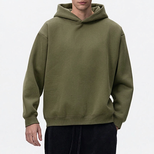 Custom Men's <b>Hoodie</b> Screen Print Embroidery Cotton Fleece Pullover Streetwear Sweatshirt Wholesale Manufacturer Supplier - Product Image 5