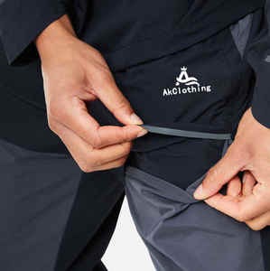 Factory Wholesale Windbreaker Tracksuit 2 Piece Men Women Nylon Zip Up Hooded <b>Jacket</b> Pants Custom Print Low MOQ - Product Image 3