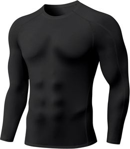 Attractive Slim Fit Short Sleeve Compressed <b>Men</b> T-<b>shirt</b> Moisture Wicking Athletic Fitness Blank Printing Ready Lightweight - Product Image 3