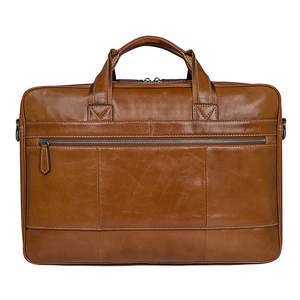 Modern Briefcase Leather Laptop <b>Bag</b> For Men Premium Business <b>Work</b> <b>Bag</b> Multi Pocket Executive Office Messenger Wholesale Supplier - Product Image 1