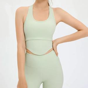 Camiseta sin mangas ajustada a la moda para mujer, camiseta sin mangas de algodón teñido liso para mujer, camisola ajustada de cuello redondo para mujer - Product Image 3