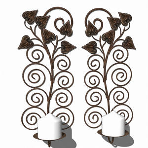 Exportador y Fabricante de Apliques de Pared Metálicos, Decoración de Aluminio, Portavelas Único de Concreto para Hogar y Hotel a Precios Bajos - Product Image 1