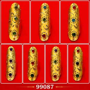 MOLL JEWELLERS Vintage Alloy Cocktail <b>Rings</b> Red <b>Cubic</b> <b>Zirconia</b> Stone Trendy Third Party Certified for Women <b>Wedding</b> Gift 99083 - Product Image 3