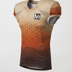 ชุดยูนิฟอร์มอเมริกันฟุตบอลแบบซับลิเมชั่น รุ่น Elite Series สีสั่งทำพิเศษ ไซส์ใหญ่พิเศษ 7XL เสื้อเจอร์ซีย์และกางเกงฟุตบอลแบบทนทาน - Product Image 5