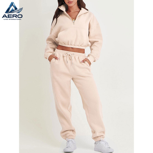 Women Clothing Active Gym Wear Outfits <b>Set</b>, In Different Colors Highest Quality Product Ladies Gym Crop Tracksuits - Product Image 4