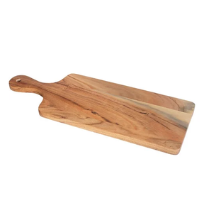 Increíble Tabla de Cortar Cuadrada de Madera de Acacia Clásica de Lujo de 12 Pulgadas, Grado Profesional, Ecológica, Apta para Lavavajillas - Product Image 2