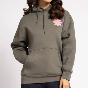 Heavyweight Cotton Hoodie Custom Printed Fashion Sweatshirt Factory Women's Blank Hoodie Premium Cotton Ready for Custom - Product Image 1