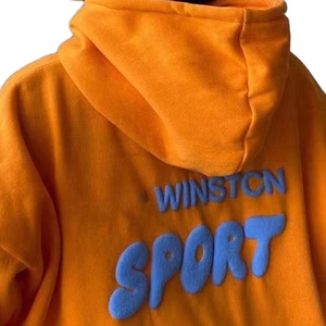 ผู้ผลิตเสื้อฮู้ดดี้ขนาดใหญ่พิเศษแบบขายส่ง เสื้อฮู้ดดี้ผ้าฝ้ายหนาน้ำหนักมากสำหรับผู้ชาย พิมพ์ลายพัฟฟ์ พร้อมโลโก้แบบกำหนดเอง - Product Image 5