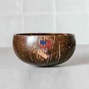 Tazón Ecológico de Cáscara de Coco Impreso en 3D, Estilo Americano para Yogur, Ligero y Único, Regalo para el Día de la Independencia, 4 de Julio - Product Image 4