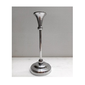 Decorative candle stand made from metal with durable body smooth surface and stable support for <b>table</b> and shelf use - Product Image 3