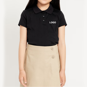 Camisetas Polo de Manga Corta de Tela Pique para Uniformes Escolares para Niños con Logotipo Personalizado - Product Image 2