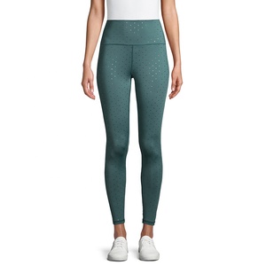 Nueva moda de mujer de cintura alta Scrunch Butt Gym Training Leggings Patrón sólido Fitness Yoga Pantalones con cierre de cordón - Product Image 4