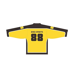 ชุดยูนิฟอร์มฮอกกี้น้ำแข็งคุณภาพสูงแบบยืดได้ พร้อมโลโก้ทีมตามสั่ง เสื้อและกางเกง ระบายอากาศได้ดี เหมาะสำหรับการฝึกซ้อม - Product Image 3
