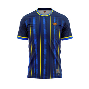 เสื้อเจอร์ซีย์กีฬาผู้ชาย MAD4MATCH สีชมพู-ฟ้า ลายเรขาคณิต แขนสั้น คอกลม ระบายอากาศได้ดี ซับเหงื่อ แห้งเร็ว ผลิตจากโพลีเอสเตอร์ ทรงหลวม - Product Image 3