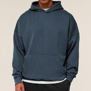 High Quality Heavyweight Unisex 3D Embroidery Autumn Hooded Print Custom Men's <b>Oversized</b> <b>Hoodies</b> Breathable Eco-Friendly Casual - Product Image 3