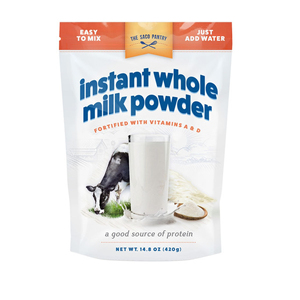 Leche entera instantánea en polvo, textura suave, fácil de disolver, producto lácteo para todo uso - Product Image 1
