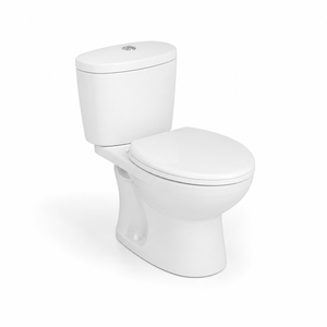 Inodoro EWC de Dos Piezas Premium con Sifón en S y Sifón en T, Doble Descarga, Sanitario Moderno para Baño, India - Product Image 1