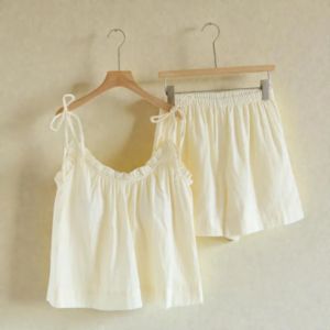 Womens Matching Two-Piece Set Short Sleeve Button-Down Shirt and Multi-Pocket Cargo Shorts Casual Summer Outfit - Product Image 1