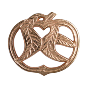 <b>Gold</b> Aluminum Trivet Dining Table Trivet Use in Home Restaurant and Hotel Pads Coaster Kitchware Metal Trivet Classical Style - Product Image 1