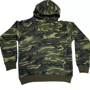Sudaderas con capucha de camuflaje para hombre de algodón 100% personalizadas Nuevo diseño Bloque de color Estampado en contraste Mangas largas de moda SORRIES - Product Image 2