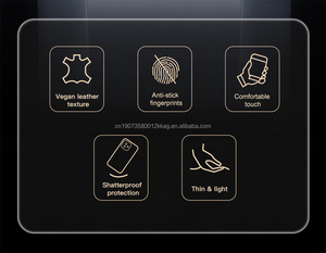 TOTU étui de téléphone à anneau magnétique en cuir végétalien revêtement anti-empreintes digitales Dissipation thermique pour Protection de luxe de la série 15 - Product Image 5
