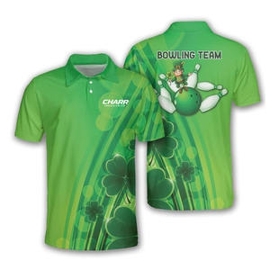 Camiseta de boliche moderna para clubes y ligas, diseño profesional con opción de logotipo totalmente personalizado - Product Image 1